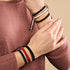 Or x Blanc | Bracelet DOT de l'amitié